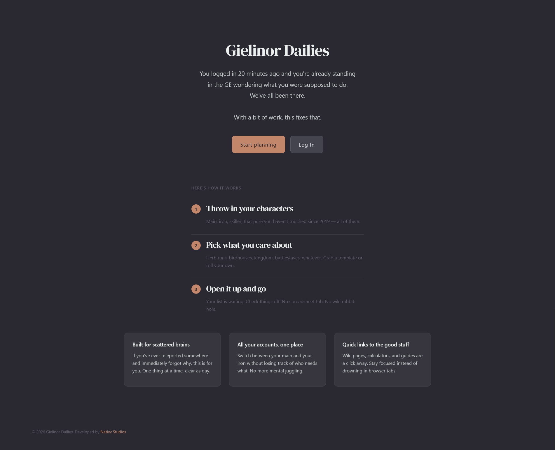 Gielinor Dailies - Screenshot 1