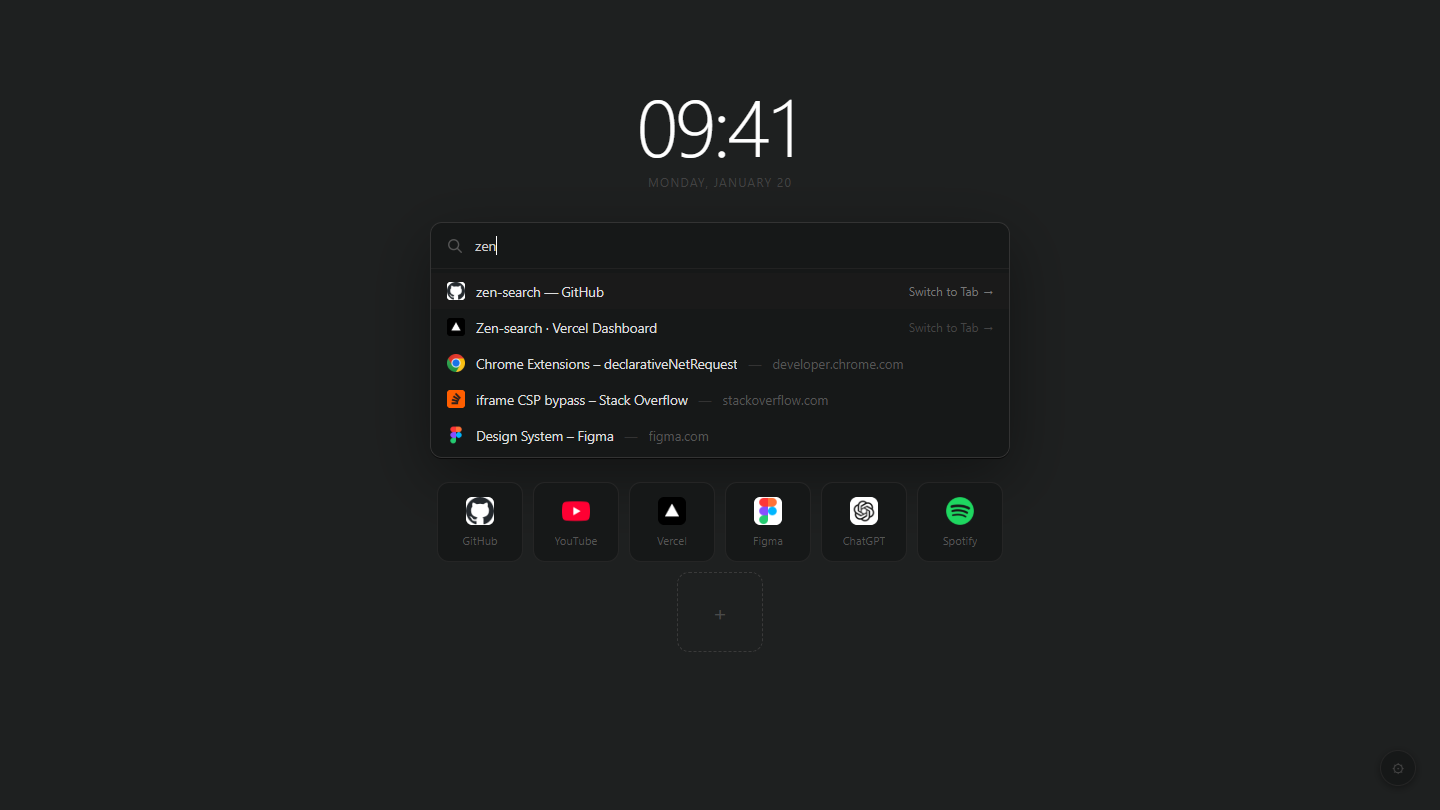 Zen Search - Screenshot 2